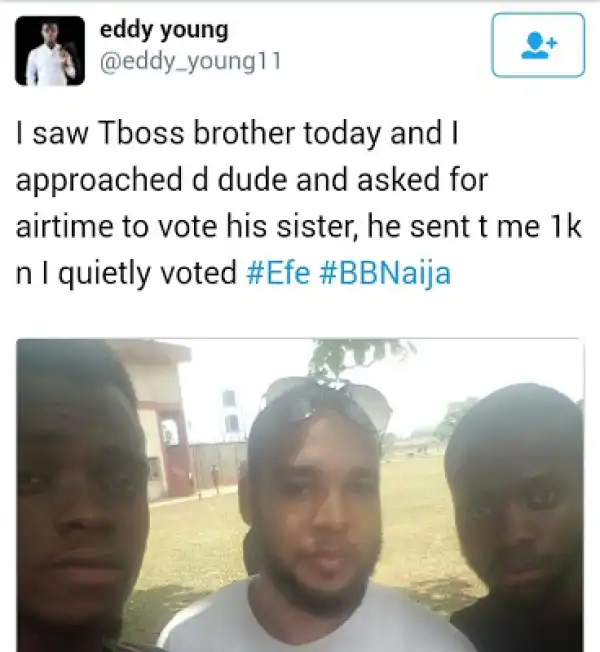 See What This Die-Hard Fan Of BBNaija